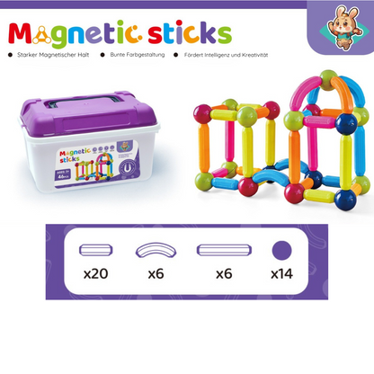 MagneticSticks - Magnetischer Baukasten
