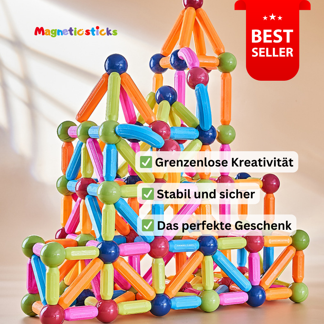 MagneticSticks - Magnetischer Baukasten