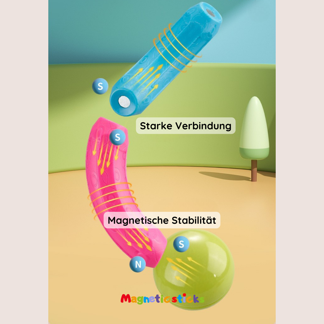 MagneticSticks - Magnetischer Baukasten